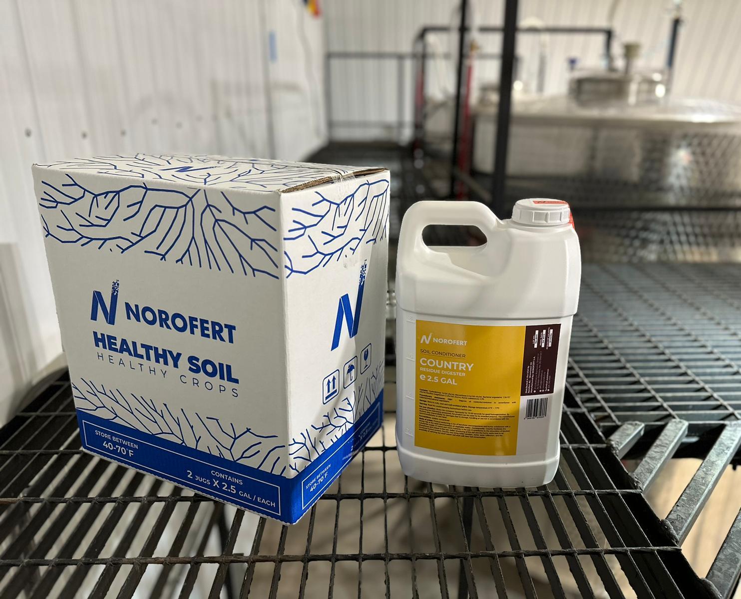 Norofert has finalized the fertilizer production line in the USA